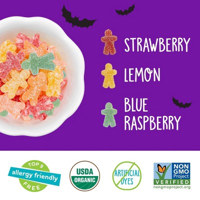 YumEarth Halloween Sour Littles Laydown Bag Candy - 10oz/20ct