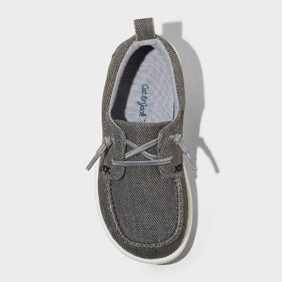 Toddler Bobby Pull-On Sneakers - Cat & Jack Charcoal Gray 12T