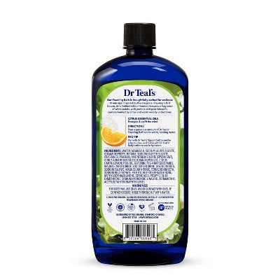 Dr Teal's Gardenia Grace Foaming Bubble Bath - 34 fl oz
