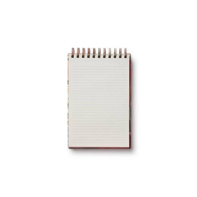 Rifle Paper Co. Garden Party Spiral Notepad: 6x9" Ruled, 100 Pages, Hard Cover, Multicolored, College Rule, Adult and Teen
