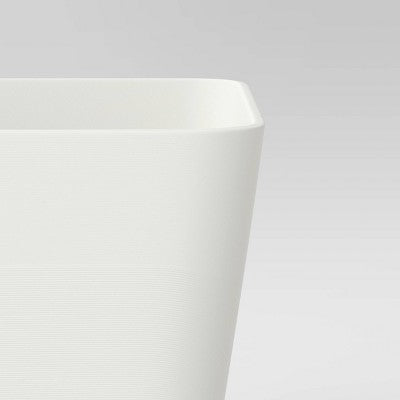 Square Indoor Outdoor Planter Pot White 6"x6" - Room Essentials