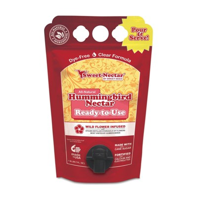 Nature's Way Bird Products 50.7 fl oz Sweet-Nectar Hum Bag Ready-To-Use