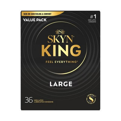 SKYN King Large Non-Latex Condoms - 36ct