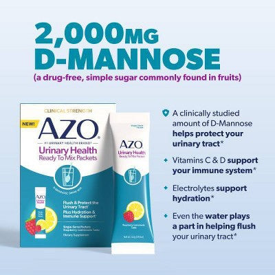 AZO Urinary Drink Mix Powder - 10ct