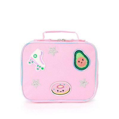 Locker Club Kids' 16L Kids Backpack with Clear Lunch Stationery - Blue/Pink