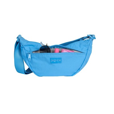 JanSport Unphased Soft Nylon Crossbody Bag - Azul Blue