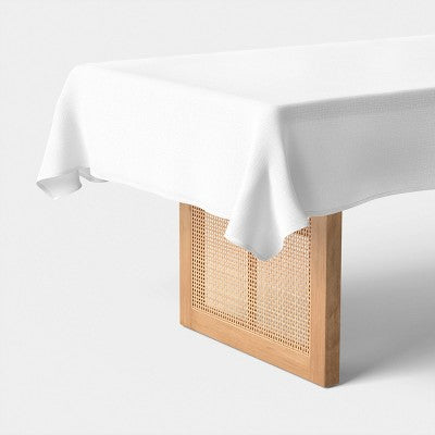 70"x70" Tablecloth White - Threshold