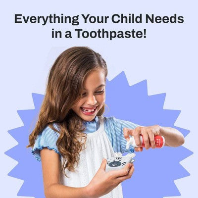 Autobrush Bubblegum Fluoride Foaming Toothpaste - 3.4oz