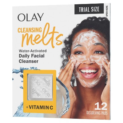Olay Facial Cleansing Melts Vitamin C - 12ct