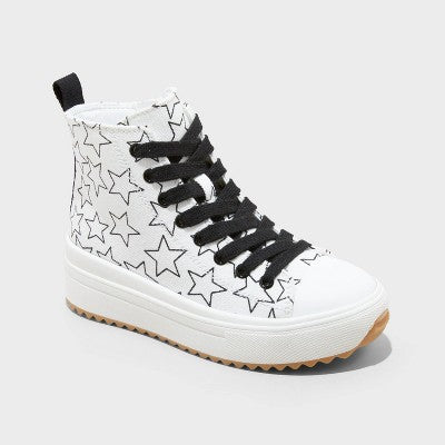 Girls' Blakely High-Top Sneakers - art class White 5