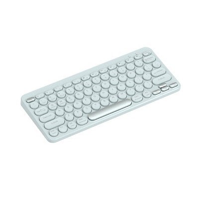 North Compact Round Key Wireless Keyboard - Mint Green