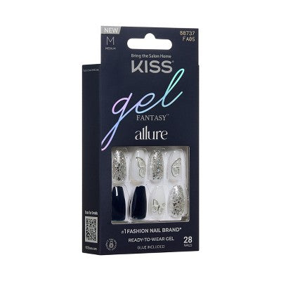 KISS Products Gel Fantasy Allure Fake Nails - Stunned By You - 31ct