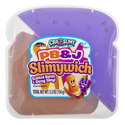 Cra-Z-Slimy PB&J Slimywich Scented Butter and Glossy Slime