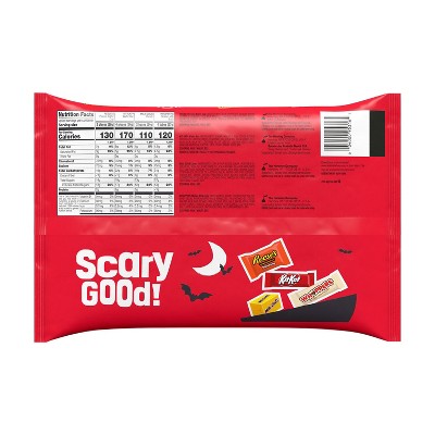 HERSHEY'S Assorted Halloween Candy Miniatures - 16.38oz/55pc 04/2026