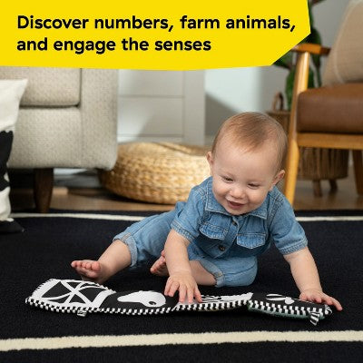 Baby Einstein Farm Explorers Counting at the Farm Soft Activity Book - 0-36m