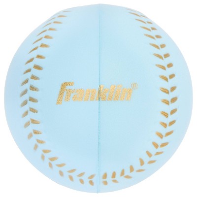 Franklin Sports 9" T Ball Glove with Ball Right Handed Thrower - Carolina Blue