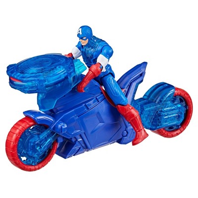 Marvel Avengers Epic World of Action Captain America Shield-Shot Cycle Figure