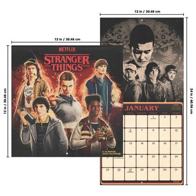 DateWorks 12"x12" 2026 Stranger Things Wall Calendar