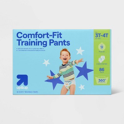 Boys' Disposable Training Pants - 3T-4T - 86ct - up&up