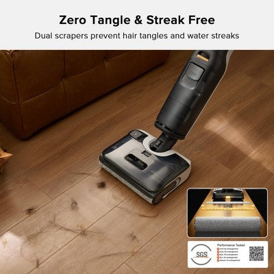 Roborock F25 Cordless Wet Dry Vacuum Cleaner, Floor Washer, Self-Cleaning & Drying System, 60 Min Run Time, Zero-Tangle & Streak-Free (LOCAL PICKUP ONLY)