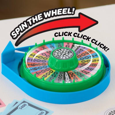 Wheel of Fortune Deluxe Game - Just Play Electronic Puzzle Game, Spin & Solve Word Game for Family Game Night, Ages 10+