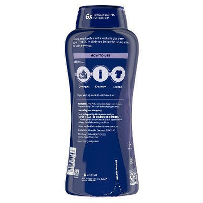 Downy Calm Lavender & Vanilla Bean In-Wash Booster Laundry Additive Beads - 30.1oz