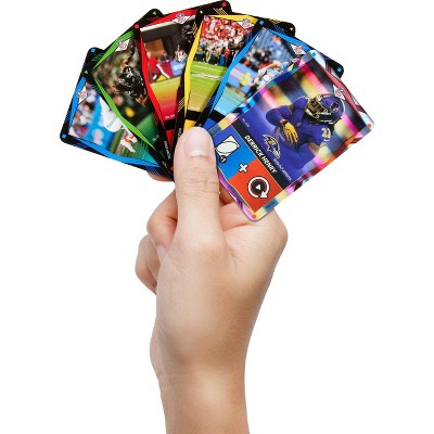 UNO Elite NFL Card Game 2025 Alt Jerseys Edition Starter Pack with 4 Booster Packs & 2 Promo Cards
