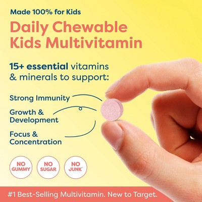 Hiya Kids' Daily Multivitamin Chewable Tablets - 30ct