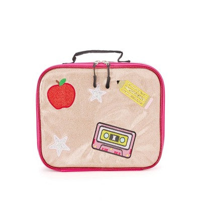 Locker Club Kids' 16L Kids Backpack with Lunch Box Headphone - Red/Gray: Preschool Backpack