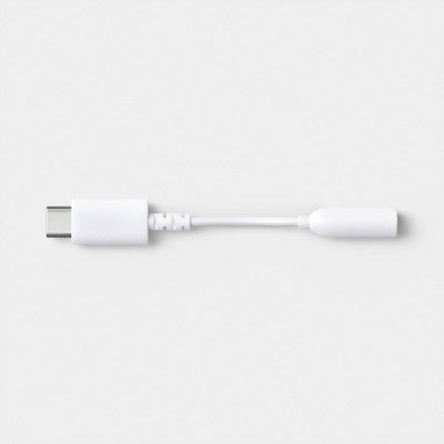 3inch USB-C to Aux Adapter - White - dealworthy White
