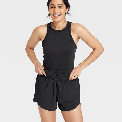 Women's Active Light High-Rise Shorts 3" - All In Motion Black S