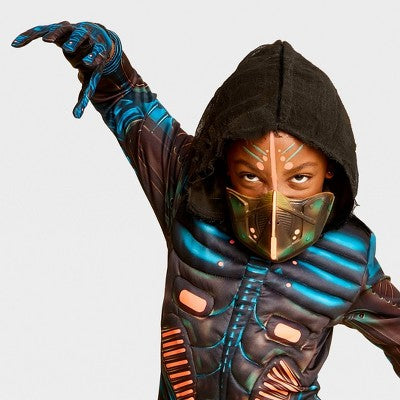 Kids' Glows under Blacklight Costume Desert Warrior S - Hyde and EEK! Boutique