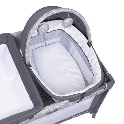 Baby Trend Nursery Den Playard with Snooze Pod and Flip Over Changer - Diamond Sage (LOCAL PICKUP ONLY)