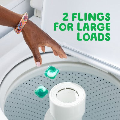 Gain Flings Odor Defense Laundy Detergent - Super Fresh Blast - 112ct