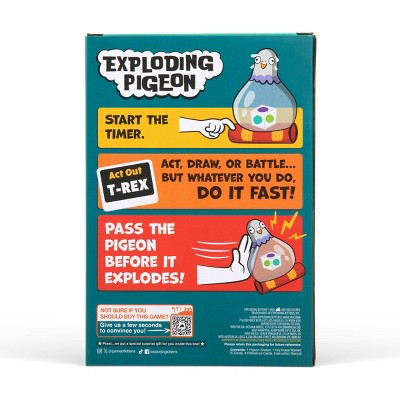 Exploding Kittens Exploding Pigeon Game