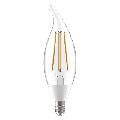 GE 2pk LED+ Dusk to Dawn A19 LED Decorative Light Bulb Soft White
