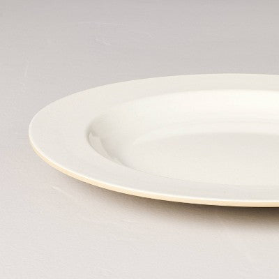 4pk 11" Melamine Dinner Plates Sour Cream - Hearth & Hand with Magnolia