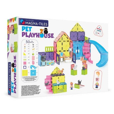 MAGNA-TILES Pet Playhouse Magnetic Building Set
