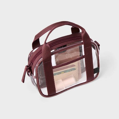 Clear Waist Bag - All In Motion Red