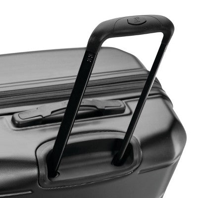 American Tourister Vital Hardside Carry On Spinner Suitcase - Blackout: Water-Resistant, 4-Wheel Spinner, Retractable Handle (LOCAL PICKUP ONLY)