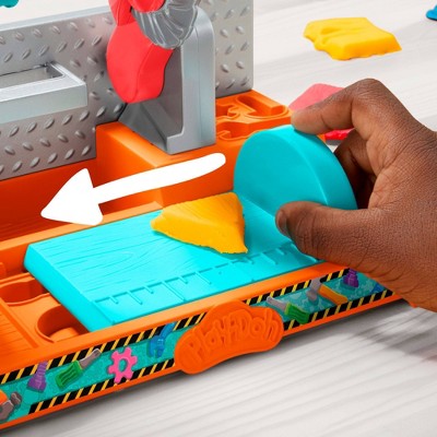 Play-Doh Stamp and Saw Tool Bench Playset - 8pc