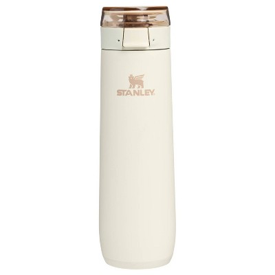 Stanley 20 fl oz Stainless Steel Flowstate Spring Bottle - Cream