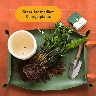 WE THE WILD Repotting Mat Large Reusable Waterproof Easy to Store 30"x19"