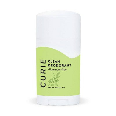 Curie Aluminum Free Deodorant Stick - White Tea - 2oz