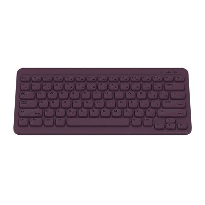 North Compact Square Key Wireless Keyboard - Plum Purple: Radio Frequency, Membrane Switch, 60% Size
