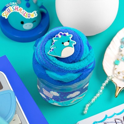 Squishmallows Slime Jar Top Tatiana Blue Raspberry Scented Slimes and Putties: Educational Focus on Gross Motor Skills