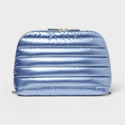 Sonia Kashuk Foldover Makeup Bag - Metallic Blue