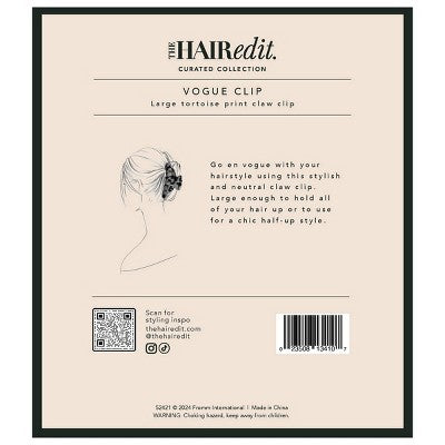 The Hair Edit Vogue Claw Clip