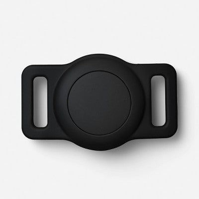 AirTag Silicone Pet Collar - heyday Black