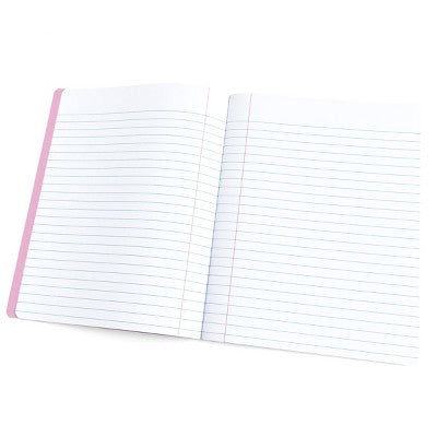 Callie Danielle 160 Pages Wide Ruled Composition Notebook Pink Checker